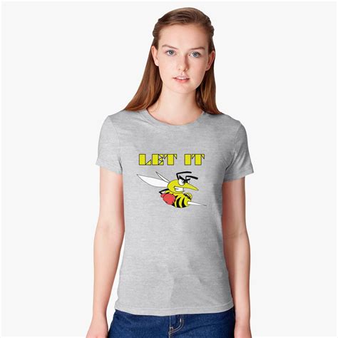 Let It Bee Womens T Shirt Customon