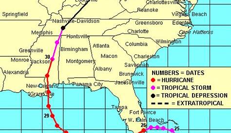 The Story of Hurricane Katrina and the Mississippi Gulf Coast - Map