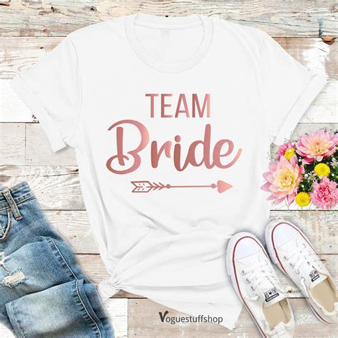 Bride T Shirt Team Bride Shirts Bride Shirt Wedding Party Etsy