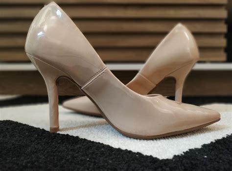 Scarpin Vizzano Nude Sapato Feminino Vizzano Usado Enjoei