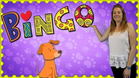 Bingo Dog Song Nursery Rhymes For Children Youtube