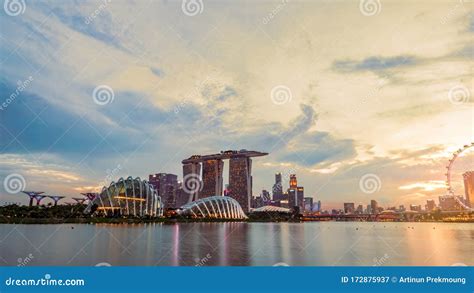 Singapore May 19 2019 Cityscape Singapore Modern And Financial City