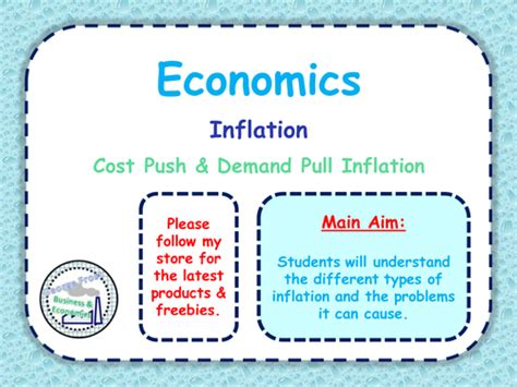 Inflation Cost Push Demand Pull Inflation Problems Of Inflation
