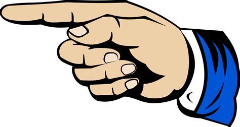 Pointing Clipart Cartoon Hand Pointing Cartoon Hand Transparent Free