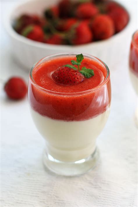 Pin on Panna cotta pudding mousse crème