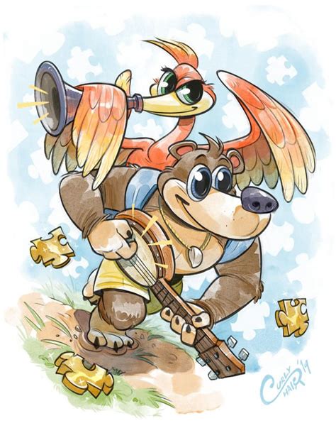 Banjo Kazooie Jiggy All The Way By Curly Artist Super Smash Brothers