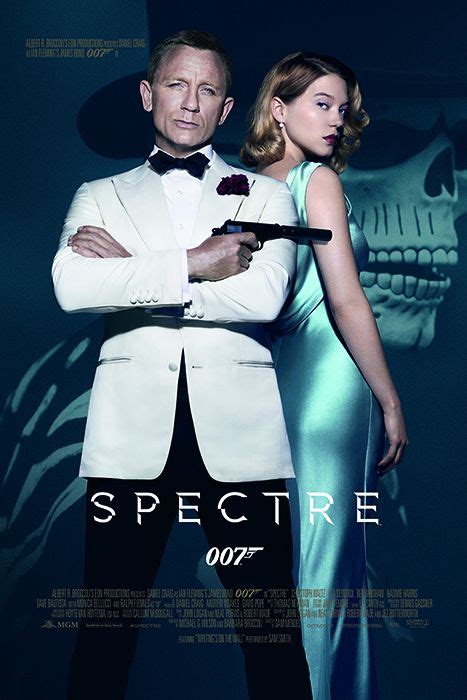 Plakat Filmowy James Bond Spectre Bond Madeleine Swann Nice Wall