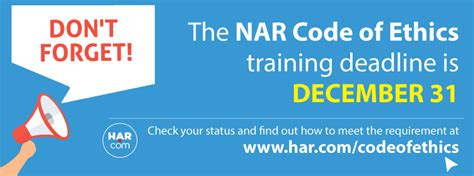 Nar Code Of Ethics