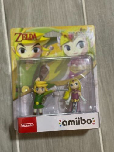 Nintendo Toon Link Zelda The Wind Waker Amiibo 2 Pack Nintendo Switch 45496893064 Ebay