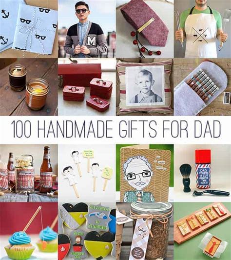 Diy Fathers Day 100 Handmade Ts For Dad