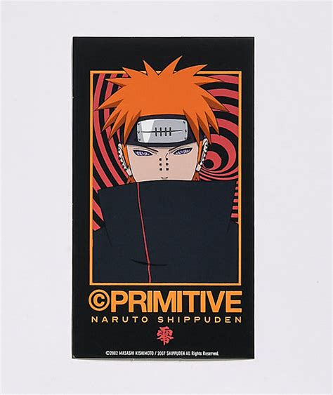 Primitive X Naruto Shippuden Ii Know Pain Sticker