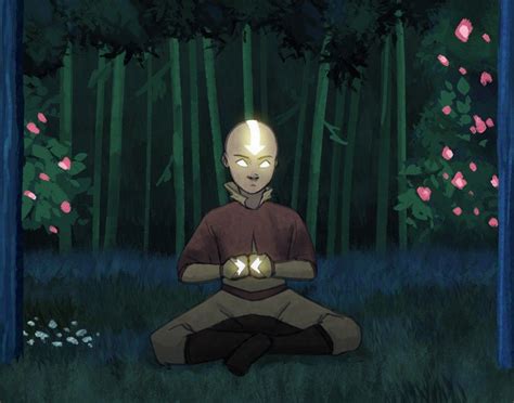 Meditating to the Spirit World | Avatar the last airbender, Avatar aang