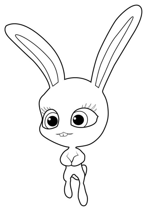 Fluff Kwami Coloring Page Free Printable Coloring Pages For Kids