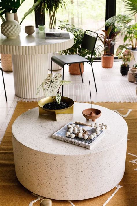 We've made several of our fresh magnolia table foods available in the take away + market. Terrazzo Coffee Table + Reviews | CB2 | 1000 | Round ...