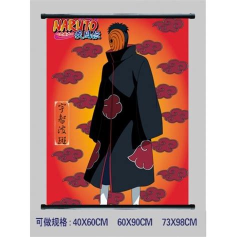 Wall Scroll Naruto Shippuden Akatsuki Uchiha Obito 40x60cm Neo Tokyo