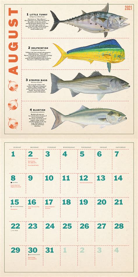 2021 Fishing Calendar Pa Calendar Sep 2021