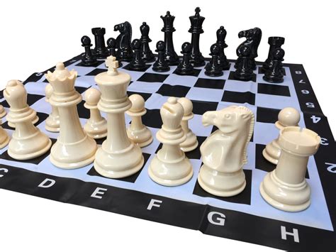 We Games Garden Chess Set Large 8 Inch King 355 Inch Board Wood