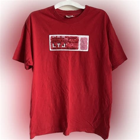 Alstyle Shirts Rare Vintage 200 Less Than Jake Red Pez Core Band Tee Y2k Ska Punk Size Large