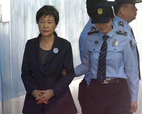 Ex South Korean Leader Park Geun Hye Sentenced To 24 Years In Prison