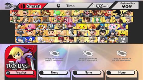 Super Smash Bros Wii U3ds All Characters And Dlc Alternative