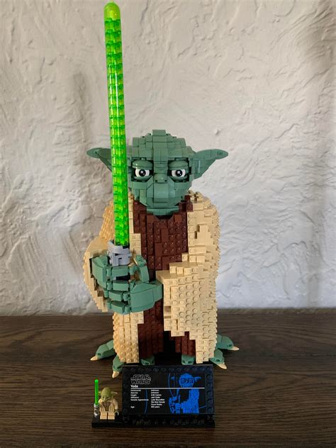 Just Finished Lego Yoda And Made A Small Modification To The Eyes Lego