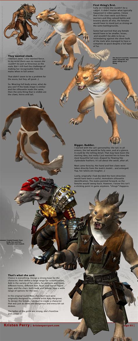Charr Clothing And Female Art Direction Guild Wars By Kristen