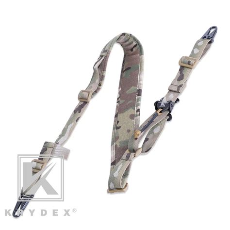 Krydex Tactical Rifle Sling Removable 2 Point 1 Point 225 Padded
