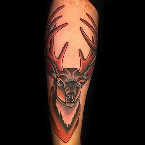 40 Traditional Deer Tattoo Designs For Men 2023 Guide