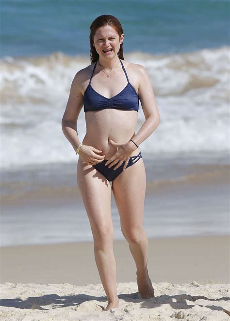 Bonnie Wright In Blue Bikini GotCeleb Hot Sex Picture