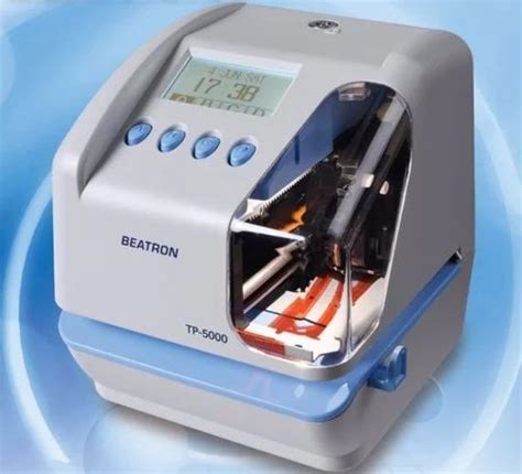 Automatic Electronic Time Stamp Machine Beatron Tp 5000 Id