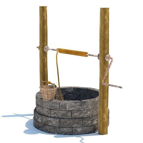 Water Well 3d Model Cgtrader