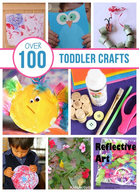 Over 100 Toddler Crafts