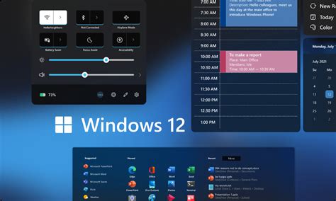 Windows 12 Concept Assets Figma Ui4free