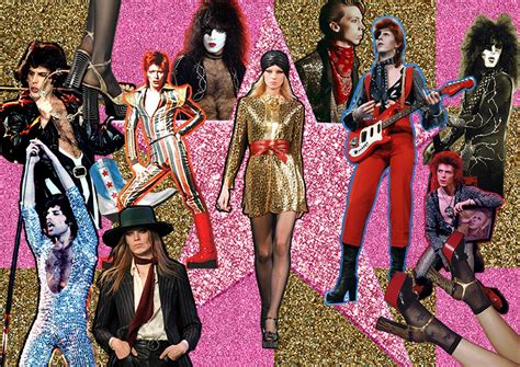 The Fashion Sundae Holiday Inspiration 70s Glam Rock