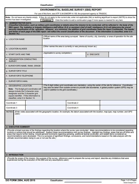 Download Dd 2994 Fillable Form