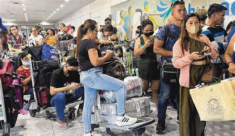 Power Back At Manila Airport After Outage Triggers Flight Cancellations