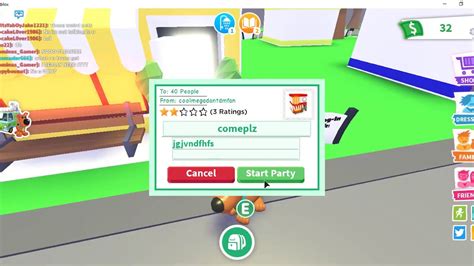 When players log onto adopt me!, they are required to select the role of a parent or a baby in order to start playing. how to throw a party in adopt me roblox - YouTube