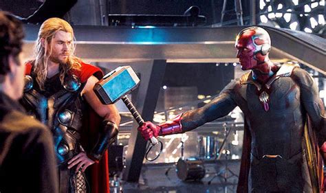 Avengers Age of Ultron: Is THIS why Vision could lift Thor’s hammer