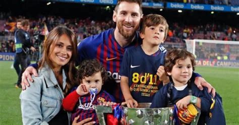 El Festejo Más Tierno Las Fotos De Messi Y Su Familia Dan La Vuelta Al