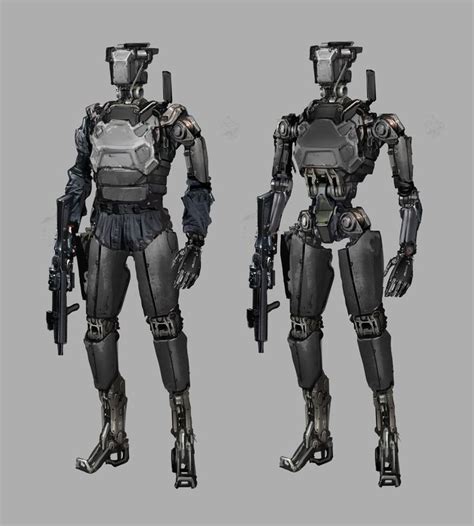 Image Result For Un Robot Soldier Concept Art With Images