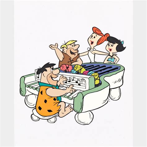 Animation Hanna Barbera Studios The Flintstones Hand Inked Studio