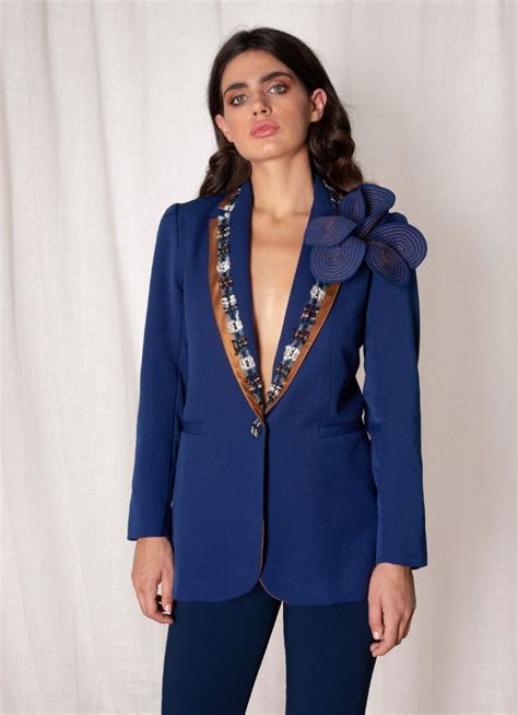 blue woman blazer outfit · shop analogias blazer outfits for women blazers for women blazer
