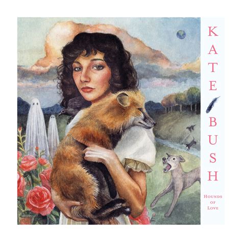Kate Bush Hounds Of Love Album Cover Illustration On Behance