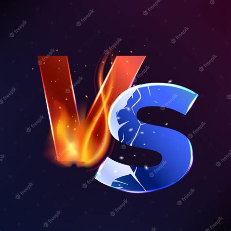 Vs Versus Desafío De Juego De Lucha De Batalla De Fondo Vector Premium