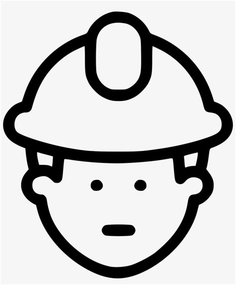 Construction Worker Site Helmet Safety Comments Safety Helmet Icon