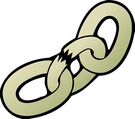 Chain Links Broken Free Vector Graphic On Pixabay