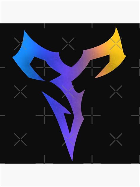 Final Fantasy X Jecht Symbol Poster For Sale By MeMinch Redbubble