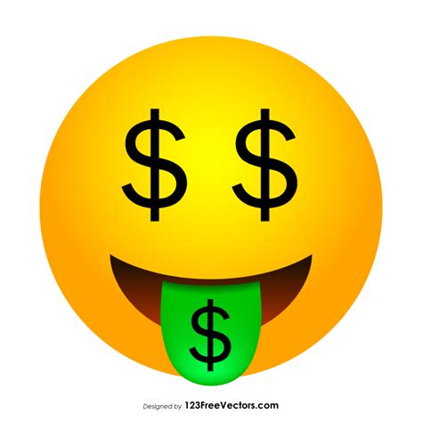Money Mouth Face Emoji Icons