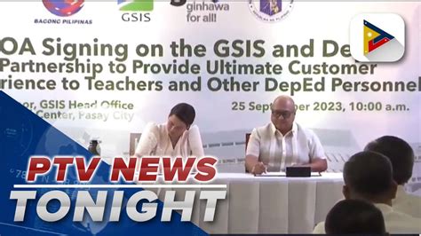 Deped Gsis Ink Moa To Provide Better Customer Service To Teachers Video Dailymotion