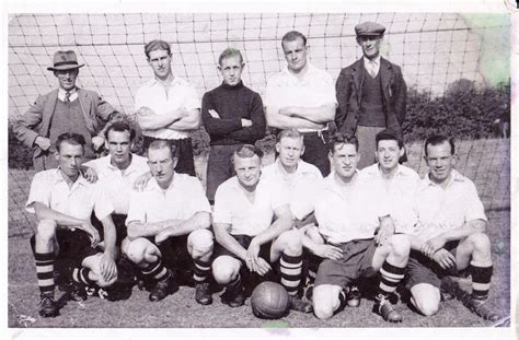 Bottesford Football Club Team Early 1950s Bottesford Living History